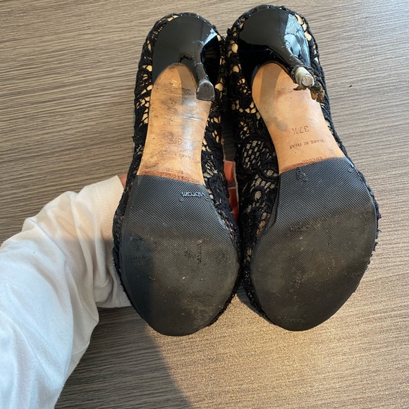 Jimmy Choo lace peep toe - Picture 3 of 4